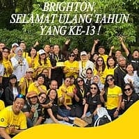 Selamat Ulang Tahun Brighton ke 13