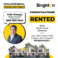 Congratulations Rented Ruko Teuku Umar Denpasar
