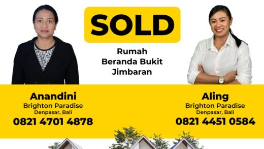 Congratulations Sold Rumah Beranda Bukit Jimbaran