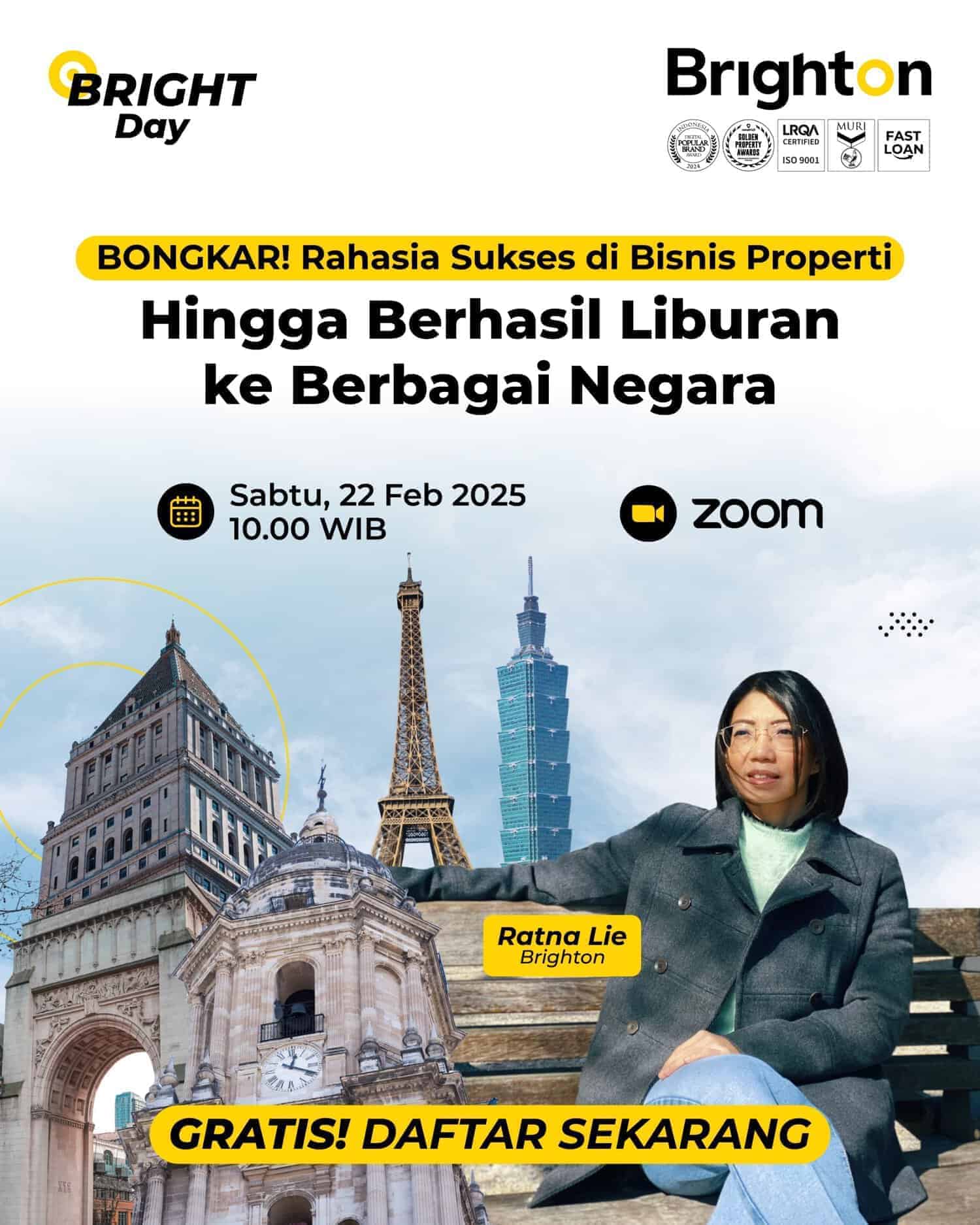 Wow! Bisnis Properti Bisa Bawa Kamu Keliling Dunia! Siap Bongkar Rahasianya? Wow! Bisnis Properti Bisa Bawa Kamu Keliling Dunia! Siap Bongkar Rahasianya?