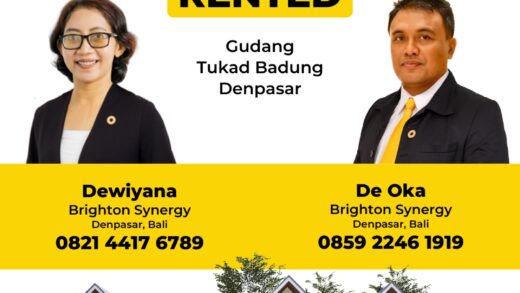 Congrats Pak De Oka & Bu Dewiyana Closing Sewa Gudang Tukad Badung Renon