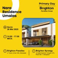 Primary Day Nara Residence Umalas Brighton Paradise Group 26 Mei 2025