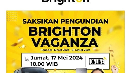 Saksikan Pengundian Hadiah Brighton Vaganza 17 Mei 2024