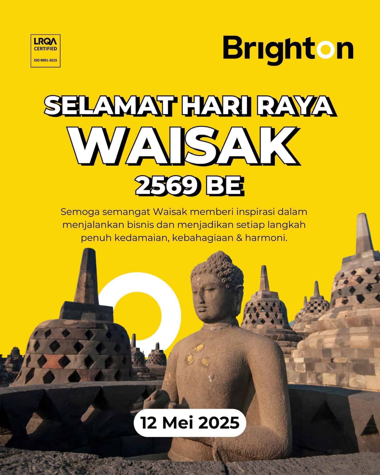 Selamat Hari Raya Waisak 2569 BE 12 Mei 2025 Selamat Hari Raya Waisak 2569 BE 12 Mei 2025