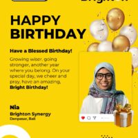 Happy Birthday Bu Nia 17 Mei 2025