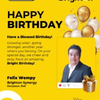 Selamat Ulang Tahun Pak Felix 4 Mei 2025