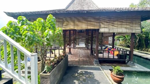 Jual Villa Hadap Selatan Full Furnished 4 Kamar Pura Wates Canggu