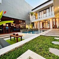 Jual Villa Modern Jalan Utama Bali Arum Jimbaran Full Furnished 4 Kamar