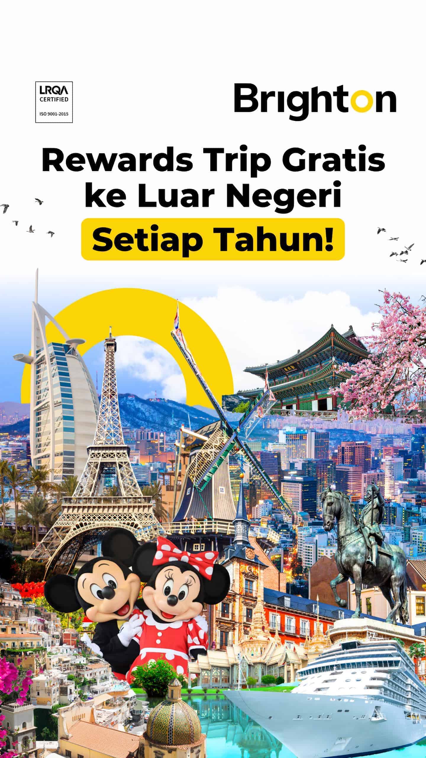 Rewards Trip Gratis Ke Luar Negeri Setiap Tahun Rewards Trip Gratis Ke Luar Negeri Setiap Tahun