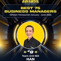 # 8 Best 75 Business Manager Januari - Juni 2025