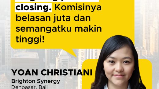 Baru 3 Bulan Gabung Brighton Langsung Closing 2 Properti