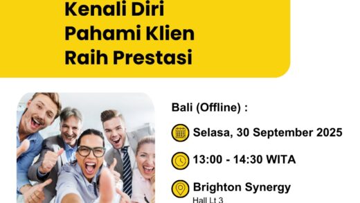 Coaching Gabungan : Kenali Diri, Pahami Klien, Raih Prestasi