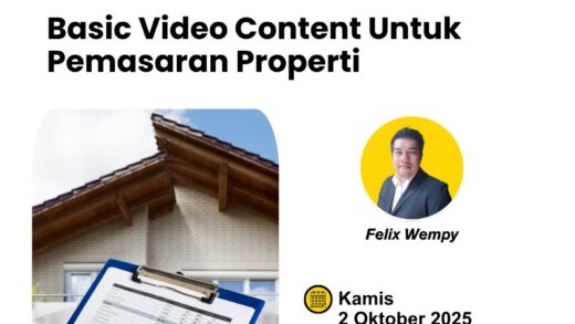 BCC : Basic Video Content Untuk Pemasaran Properti