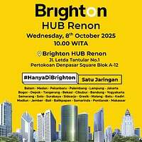 Opening Brighton Hub Renon Rabu 8 Oktober 2025