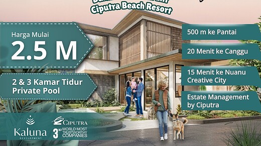 Vasana Kaluna Tabanan - Rumah Dekat Pantai di Bali