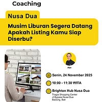 BTH Coaching : Musim Liburan Segera Datang, Apakah Listing Kamu Siap Diserbu?