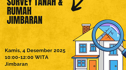 Experiential Learning: Survey Tanah & Rumah di Jimbaran