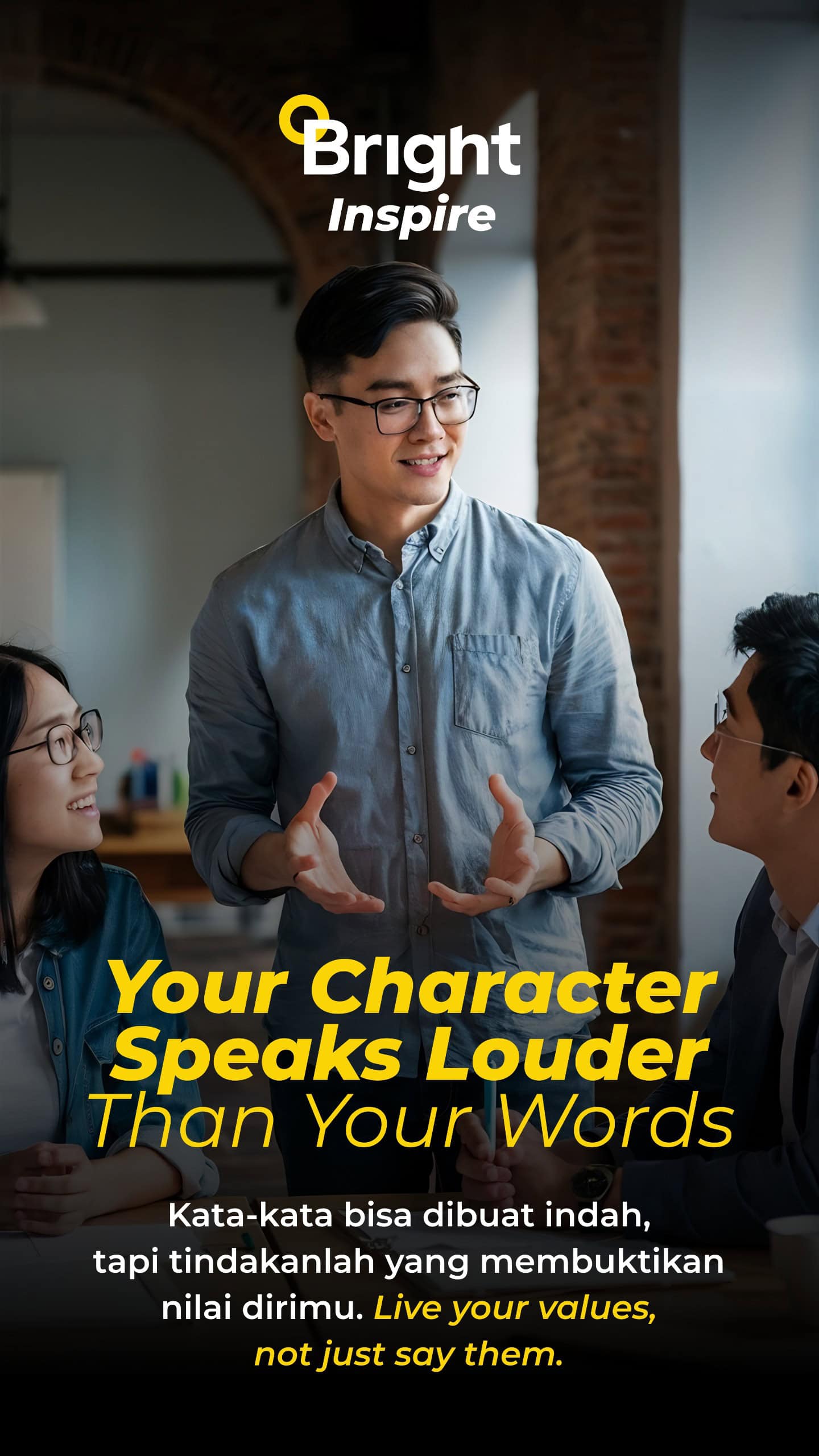 Your Character Speaks Louder Than Your Words Your Character Speaks Louder Than Your Words