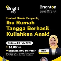 Bright Day Mulyosari : Berkat Bisnis Properti, Ibu Rumah Tangga Berhasil Kuliahkan Anak