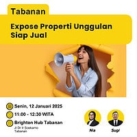 Coaching Kolaborasi Tabanan Senin 12 Januari 2026 : Expose Properti Unggulan Siap Jual