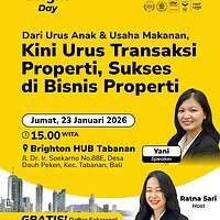 Dari Urus Anak & Usaha Makanan, Kini Urus Transaksi Properti, Sukses di Bisnis Properti