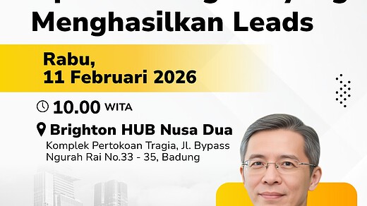 Bright Class Nusa Dua : Berhenti Asal Posting: Optimasi Digital yang Menghasilkan Leads