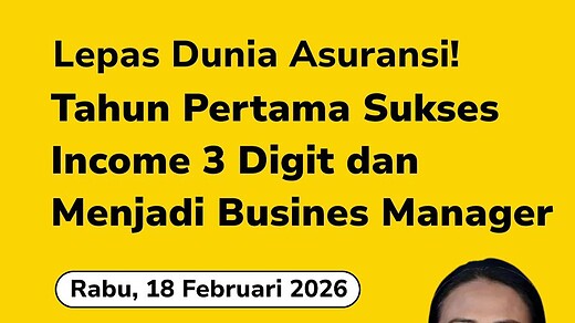 Bright Day Nusa Dua : Lepas Dunia Asuransi! Tahun Pertama Sukses Income 3 Digit dan Menjadi Business Manager