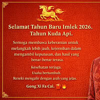 Selamat Tahun Baru Imlek Kuda Api 2026