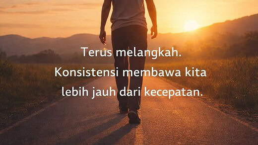 Brighton Morning Boost : Terus Melangkah, Konsistensi Membawa Kita Lebih Jauh Dari Kecepatan