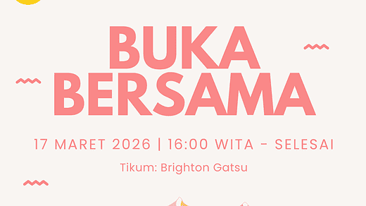 Buka Bersama Selasa 17 Maret 2026