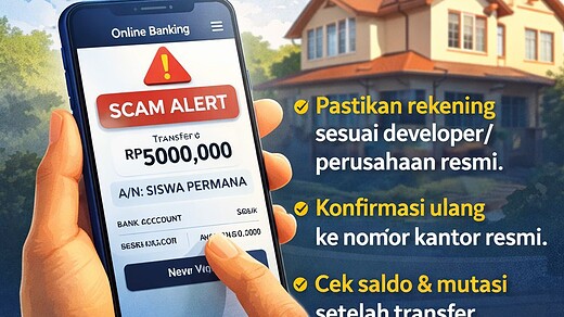 Hati-Hati Penipuan Transfer Properti