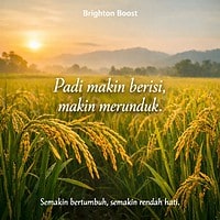 Padi Makin Berisi, Makin Merunduk