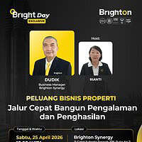 Bright Day Denpasar : Peluang Bisnis Properti Jalur Cepat Bangun Pengalaman dan Penghasilan