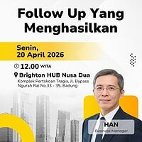 Bright Class Nusa Dua : Follow Up Yang Menghasilkan