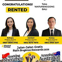 Congratulations Bu Rahayu, Bu Mariani & Pak Kenny Rented Toko Waturenggong Denpasar Bali