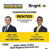 Congratulations Diri Sendiri & Pak Pri Rented Dewi Sri Pemogan Denpasar