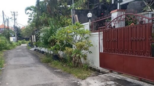 Sewa Maks 3 Tahun Rumah Sederhana Unfurnished Hadap Selatan 2 Kamar Tukad Balian Renon