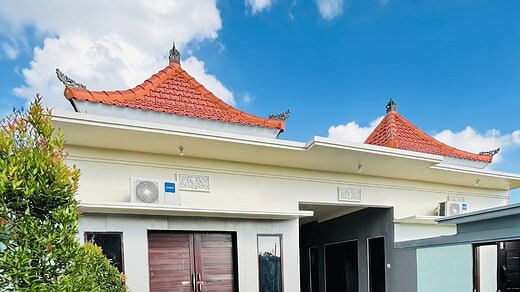 Sewa Villa Hadap Barat View Sawah 2 Kamar Belalang Kediri Tabanan
