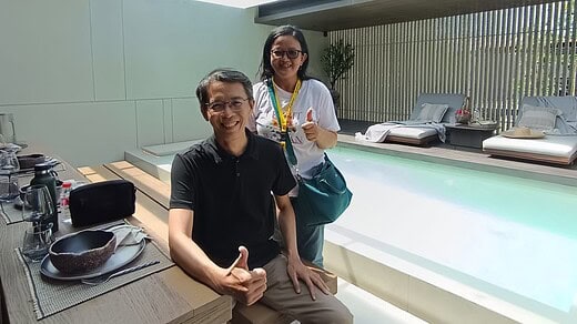 Survey Proyek The Ease Canggu Rabu 1 April 2026