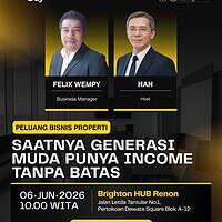 Bright Day Renon : Saatnya Generasi Muda Punya Income Tanpa Batas