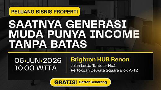 Bright Day Renon : Saatnya Generasi Muda Punya Income Tanpa Batas