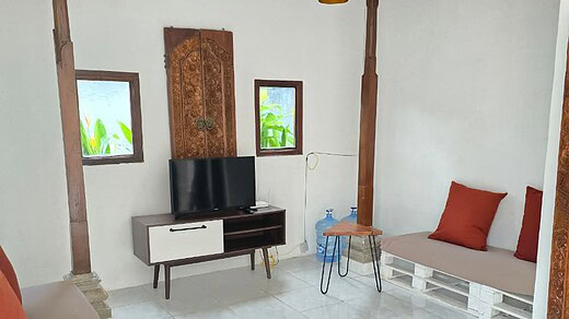 Sewa Min 2 Tahun Maks 10 Tahun Villa Tropis Modern 2 Kamar Kerobokan