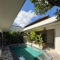 Sewa Min 3 Tahun Villa Hadap Utara Furnished 2 Kamar Dalung
