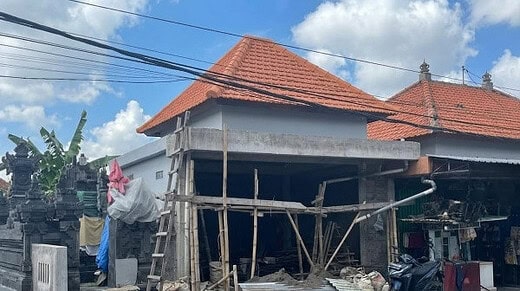 Sewa Tempat Usaha Ruko Hadap Barat 5x6 Canggu