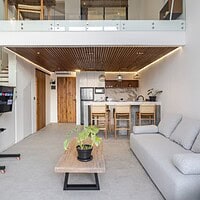 Sewa Villa Mezzanine 2 Lantai 1 Kamar Subak Sari Tibubeneng Badung