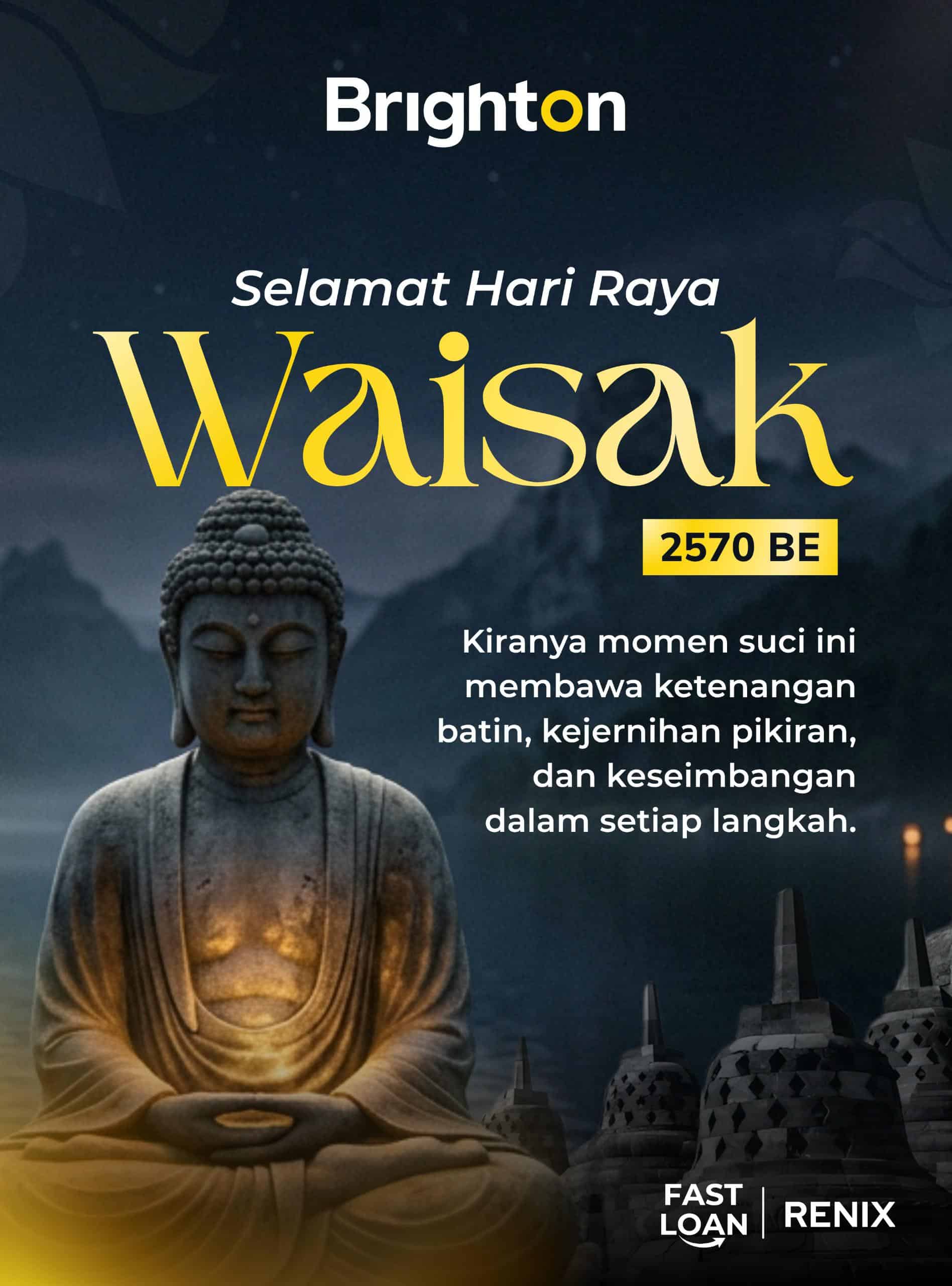 Selamat Memperingati Hari Raya Waisak 2570 BE Selamat Memperingati Hari Raya Waisak 2570 BE